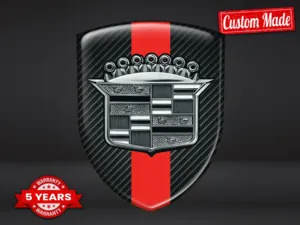 Cadillac Decalcomanie Parabrezza Auto Max Resiliente Pro Look ST